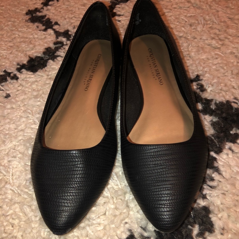BLACK FLATS SZ 8